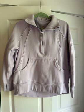 LULULEMON Scuba Oversized Funnel-Neck Half Zip *Long XS/S EUC